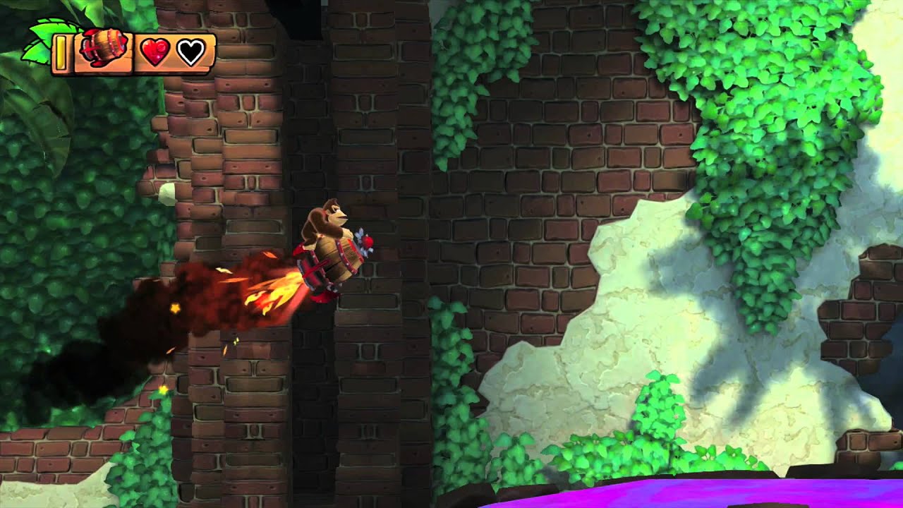 Donkey Kong Country: TF. Canales y canallas 5-2 - Gameplay - 100% Puzzles y letras