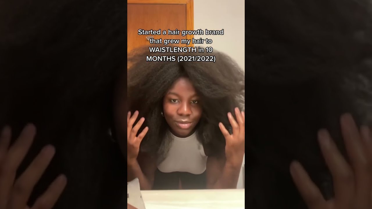 How I grew my hair to waistlength 🤯🤯🤯 #naturalhairgrowth #naturalhair