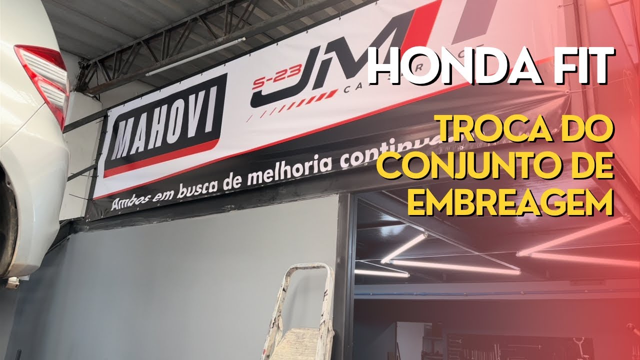 Honda fit | Troca do conjunto de embreagem é muito mais…