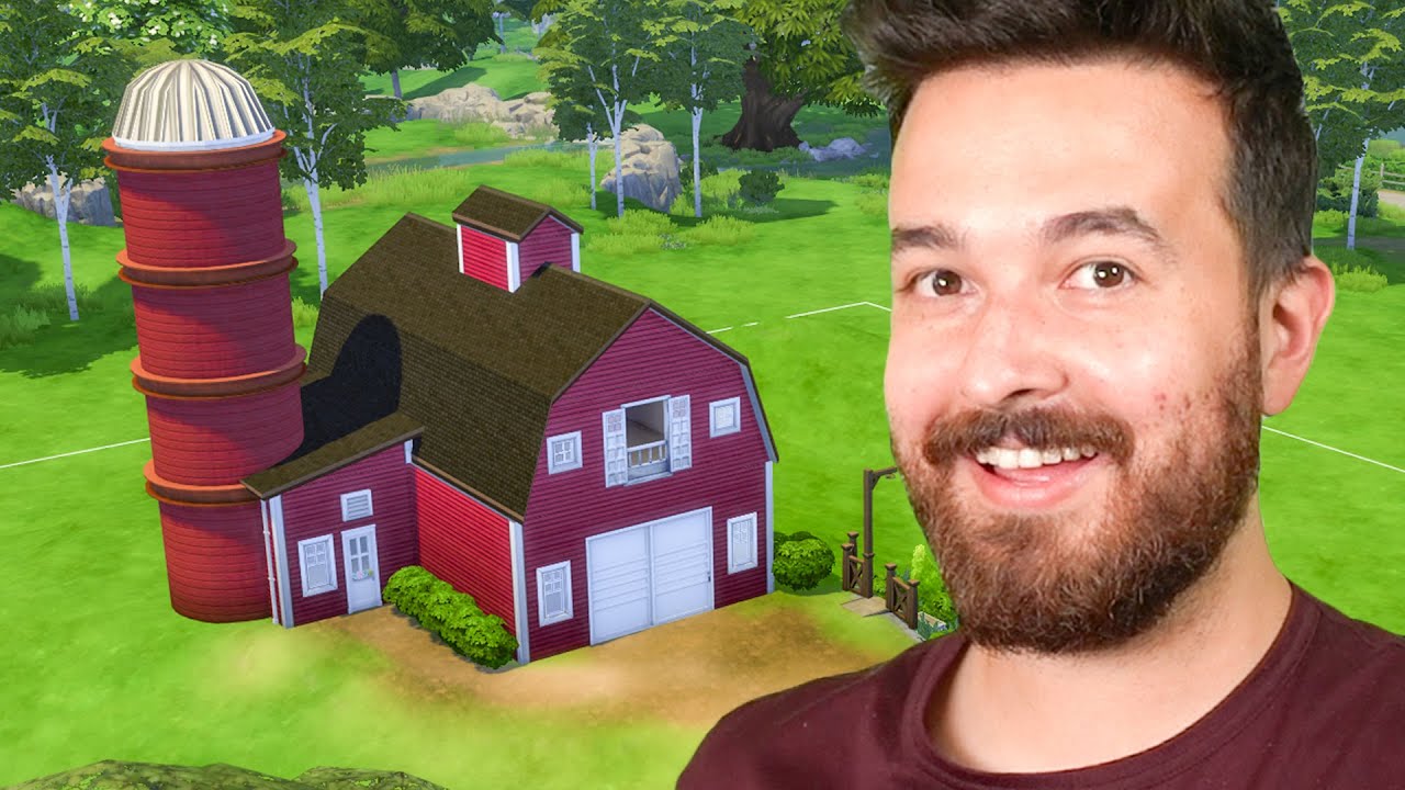 I'm Building an Entire Farm in The Sims 4!