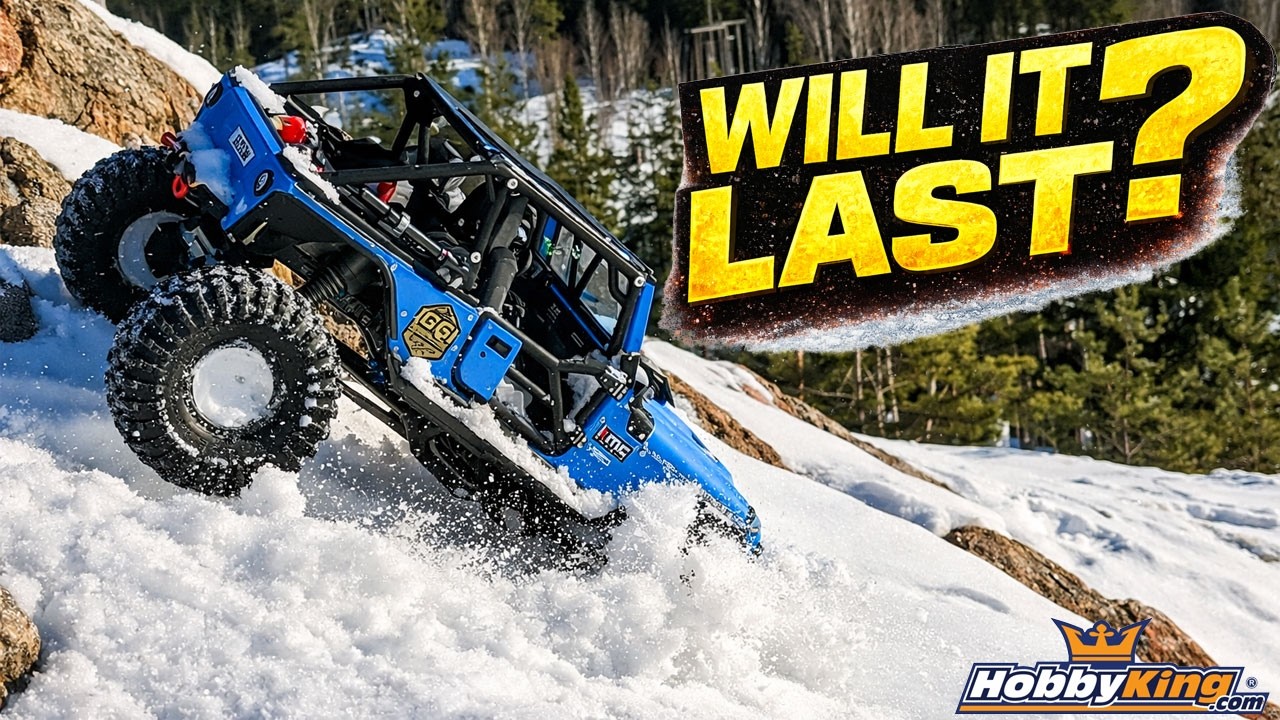 Will It Last? Winter RC Crawl Range Test | Vanquish VRD