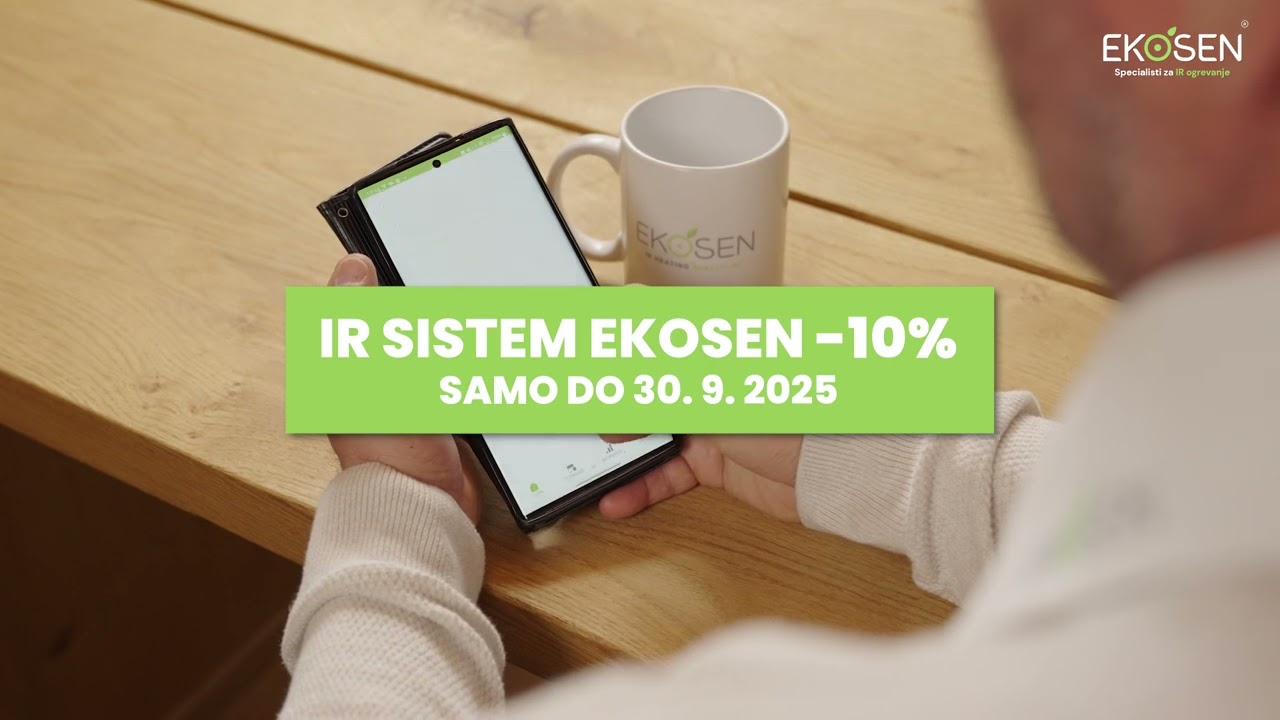 -10% na IR sistem ogrevanja!🎉