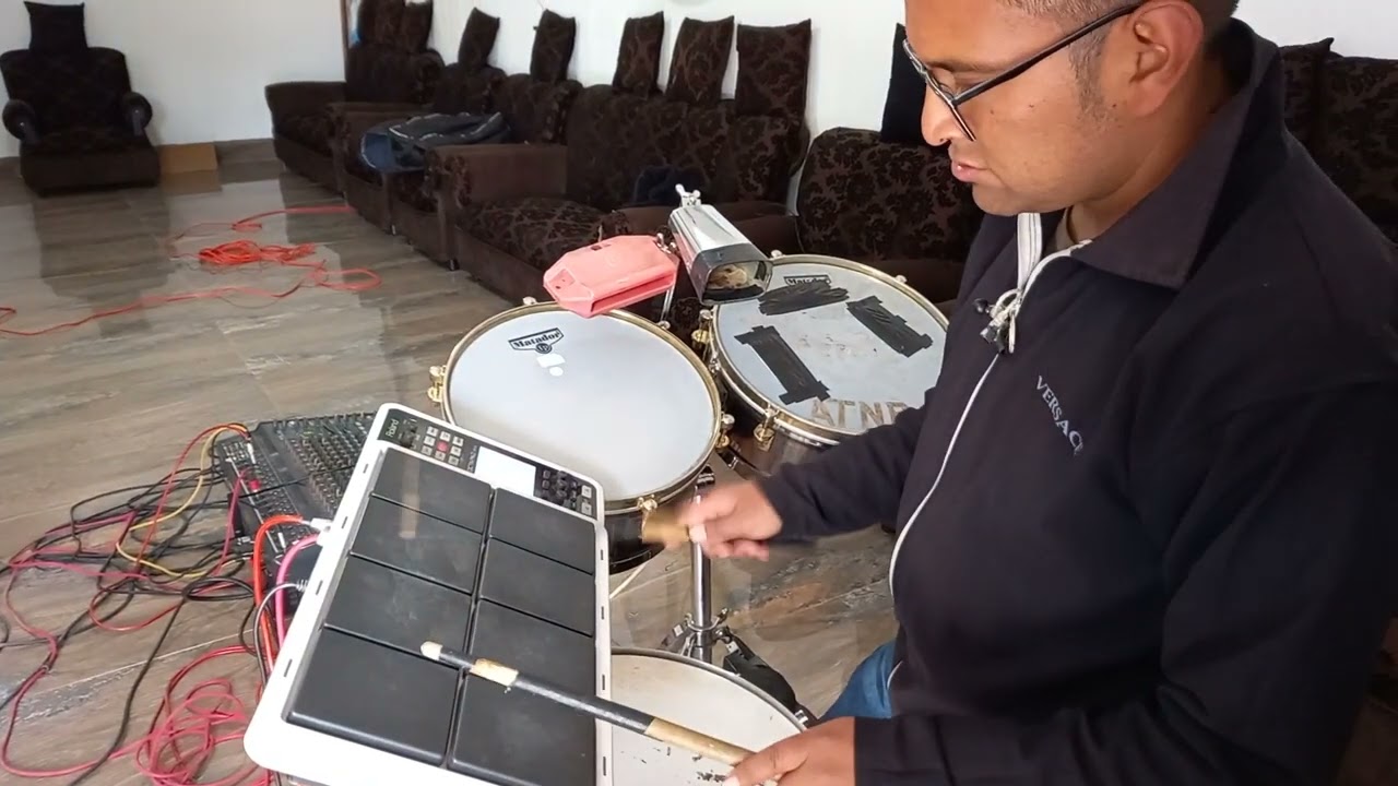 programado otra batería octapad roland spd30, ahi vamos siempre tratando de hacer lo mejor 👌 🙏