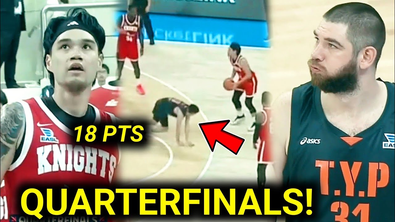 QUARTERFINALS! Pinaluhod nina Arvin Tolentino ang kalabang TAIWANESE! Minsan lang mag-BUHAT sa laban