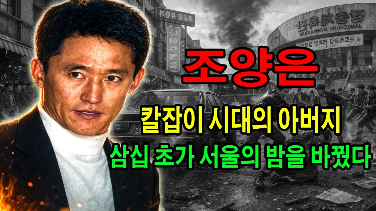 조양은 &mdash; 칼잡이 시대의 아버지 &mdash; 삼십 초가 서울의 밤을 바꿨다