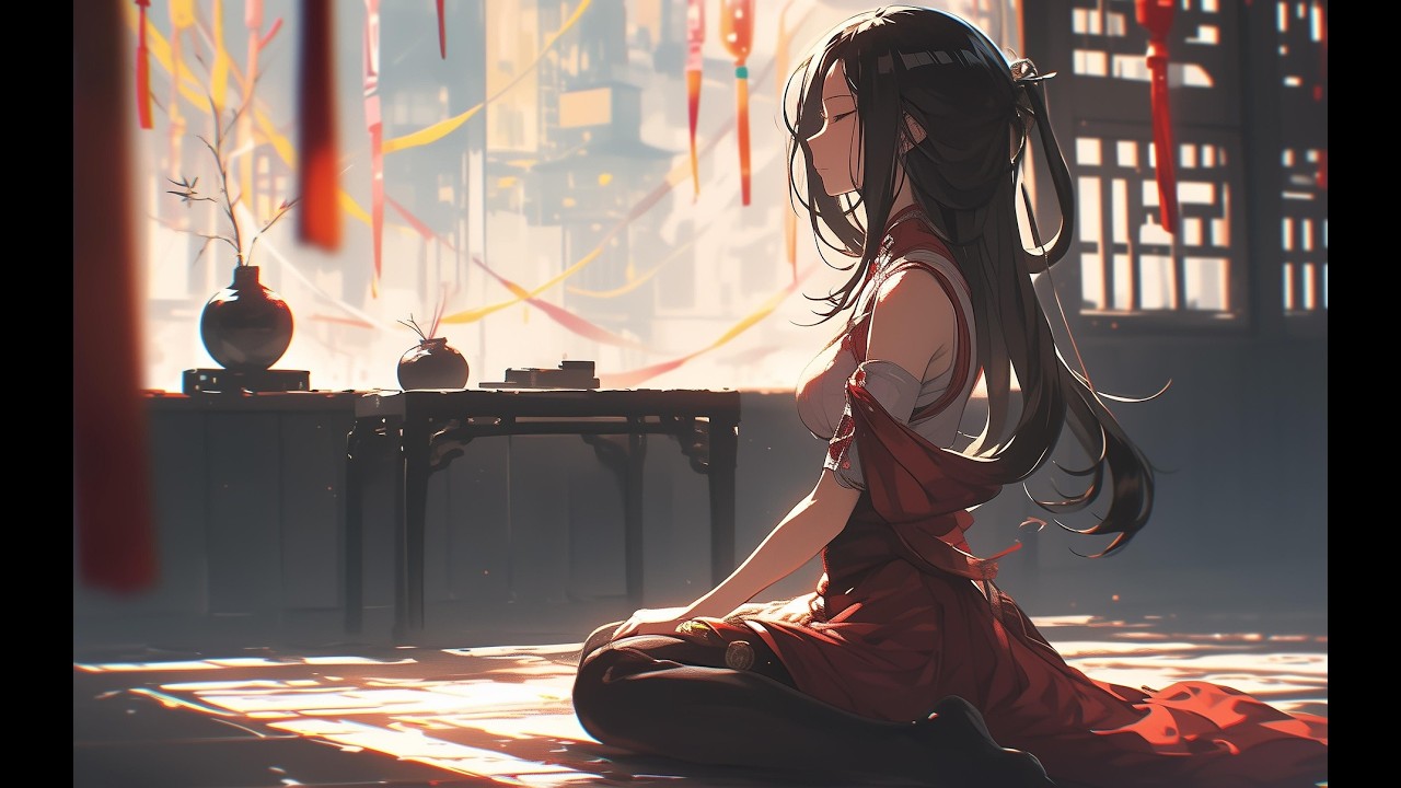 3h of Calm, Peaceful & Relaxing Music | Soft Crackling Fire