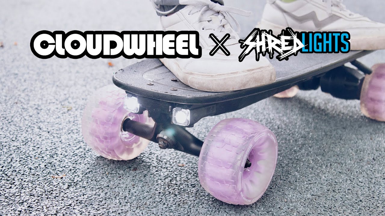 How to mount Shredlights to Boosted boards with Cloudwheel
