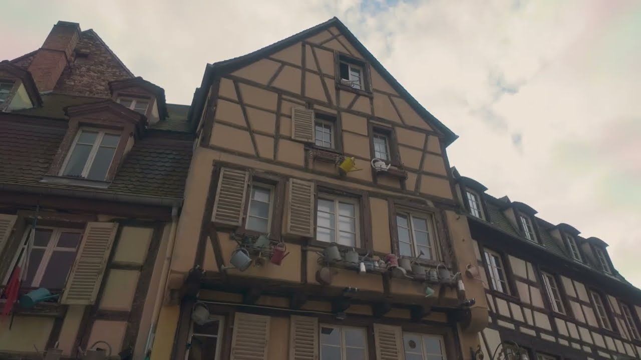 Regnerischer Tag in Colmar | Cinematic Rain Walk mit DJI Pocket 3