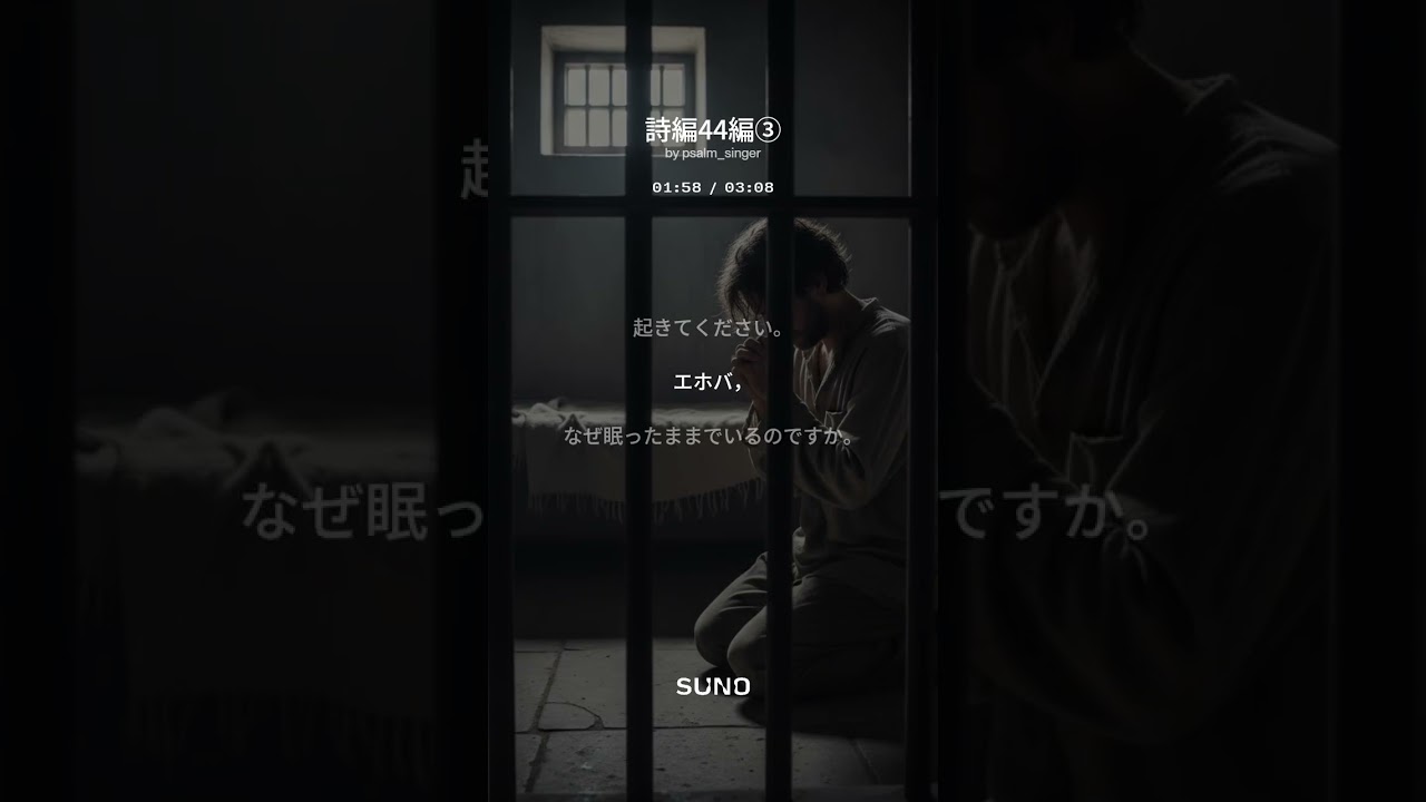 詩編44編③ 「なぜ眠ったままでいるのですか」