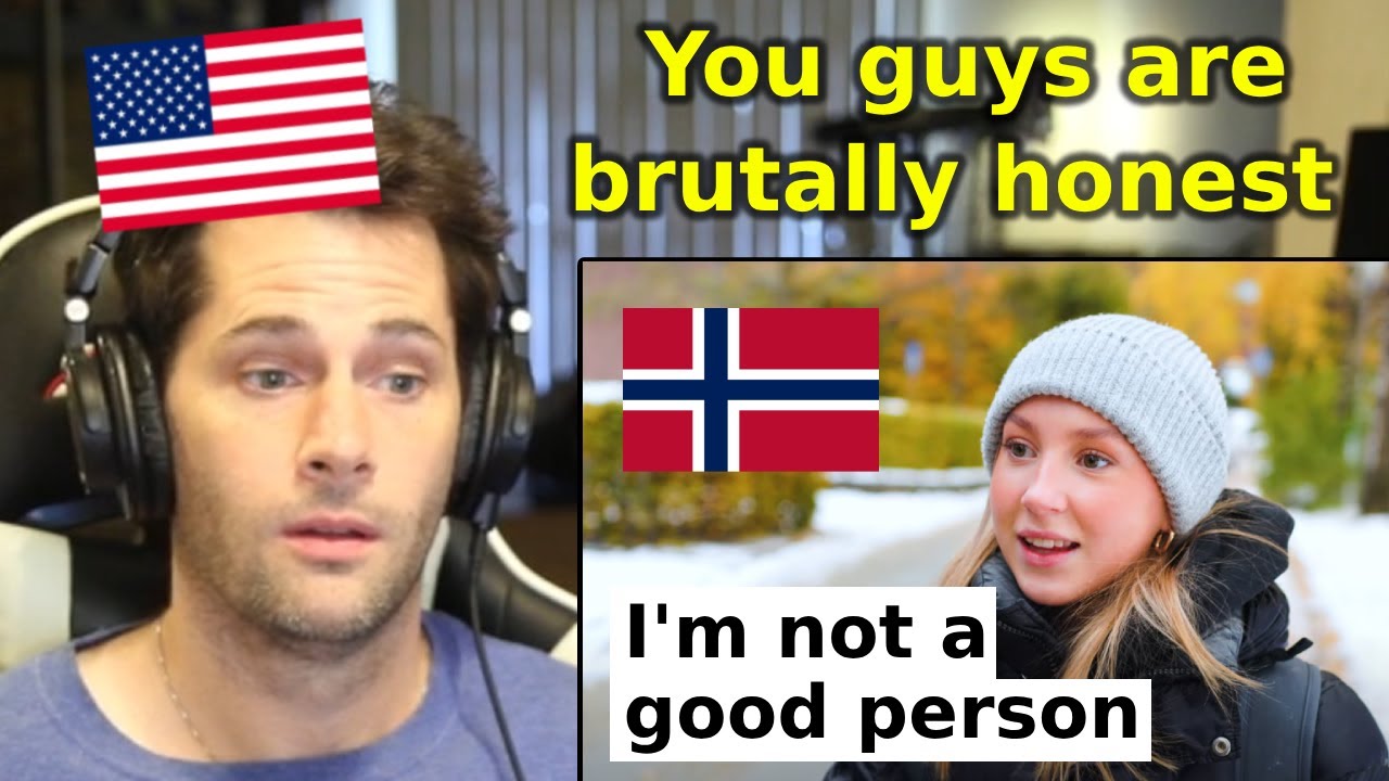 American Reacts to Are Norwegians Good People?