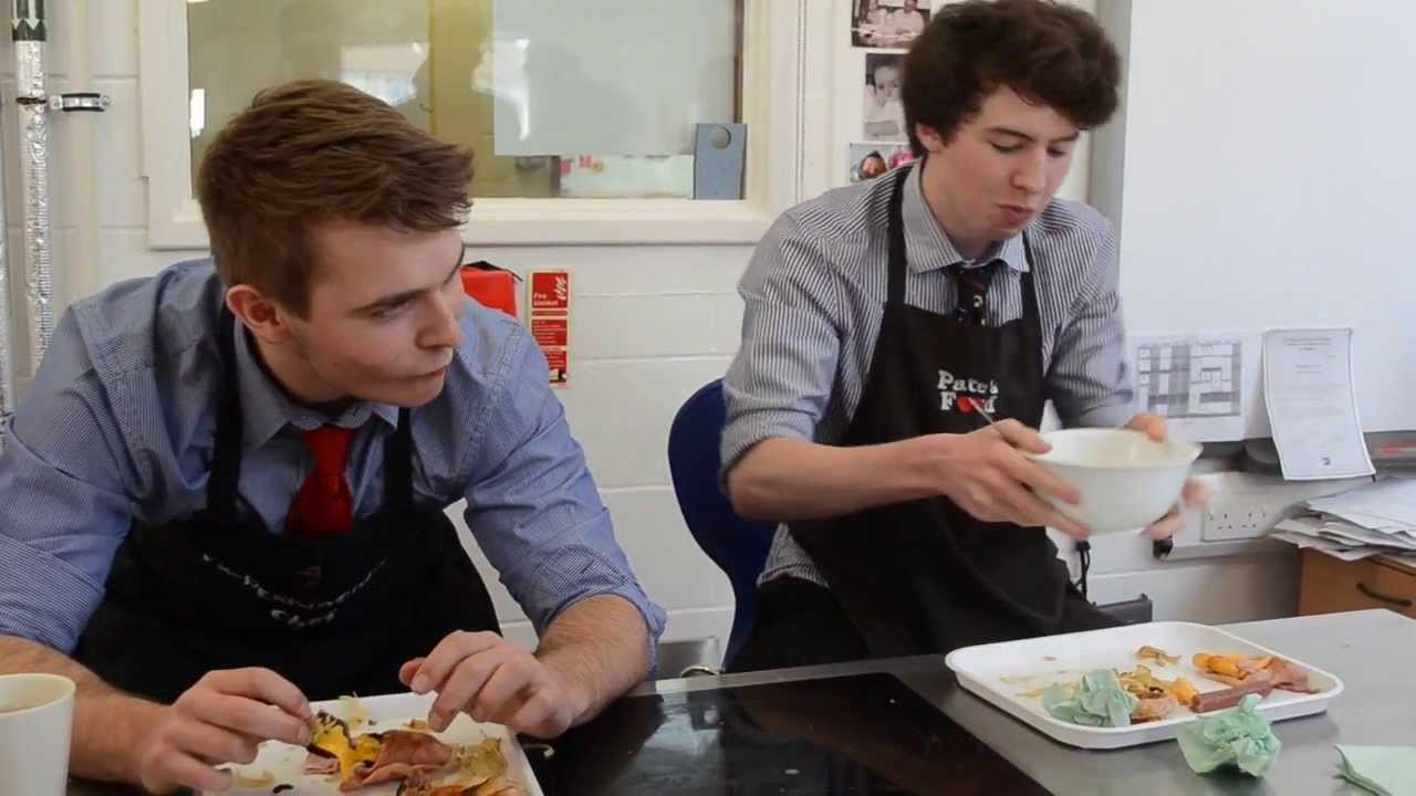 Man v. Food - Part 1 - Pate's Sixth Form Entertainment 2013