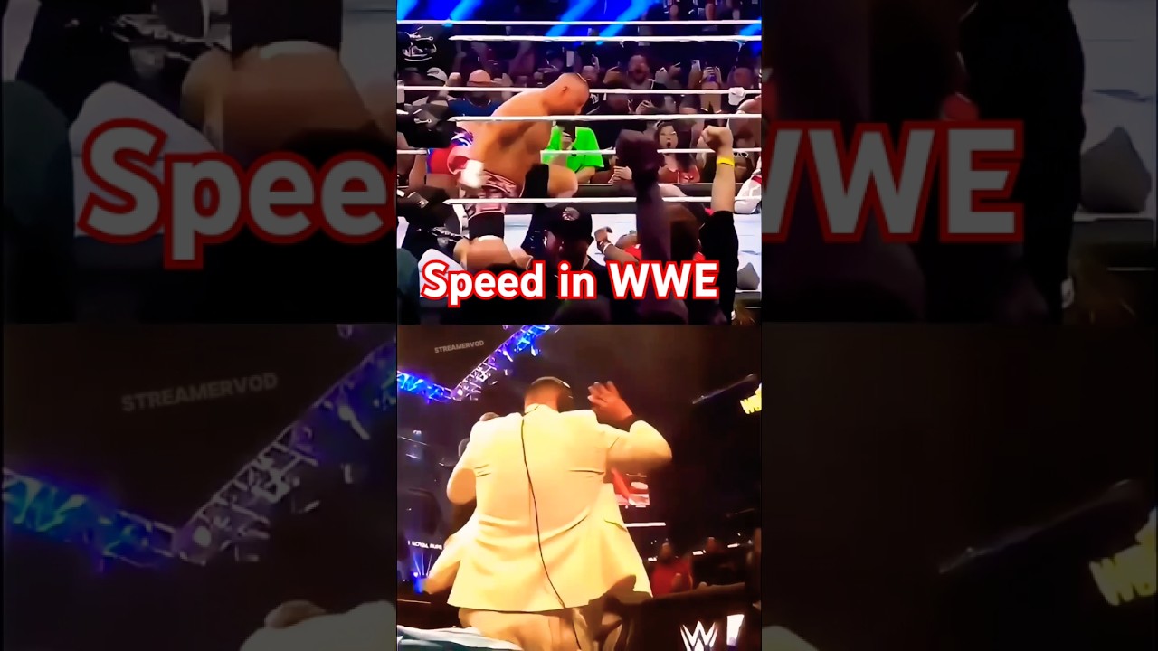Speed in WWE SmackDown Royalrambo    💪       