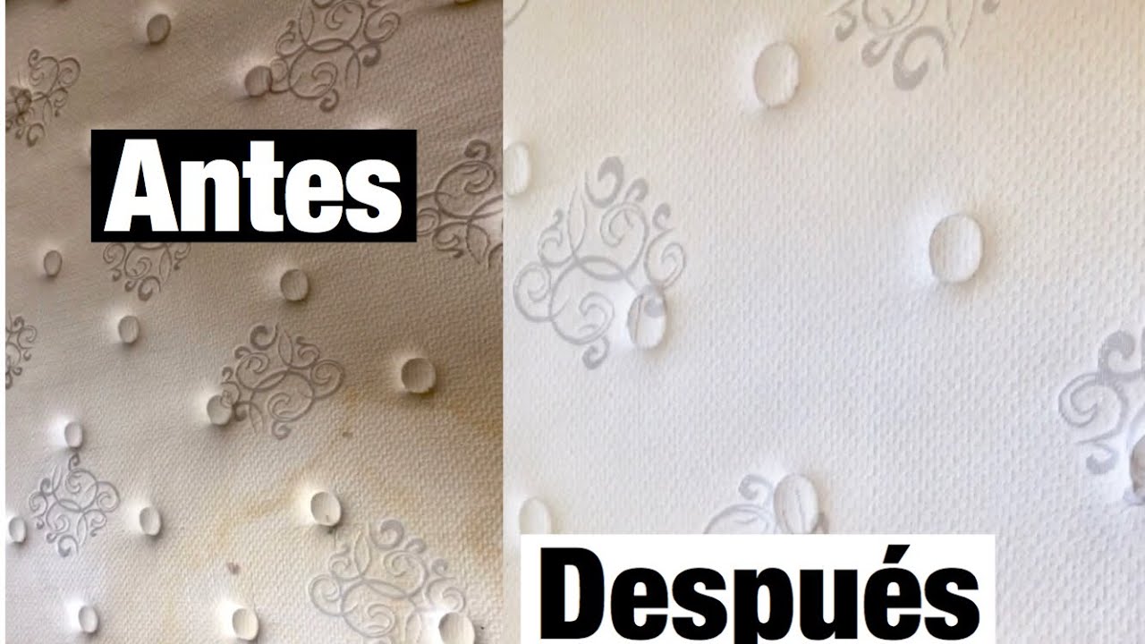COMO LIMPIAR EL COLCHON DE LA CAMA | COMO LIMPIAR UN COLCHÓN ORINADO