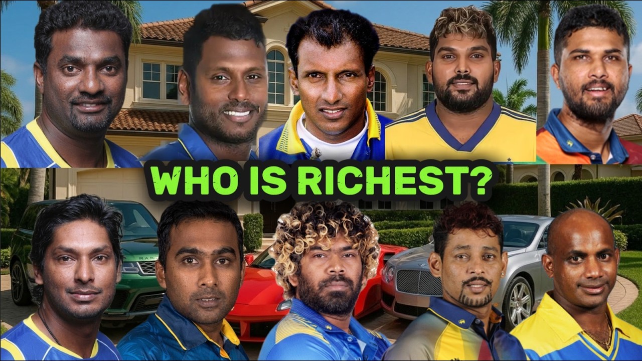 Sri Lanka's Richest Cricket Stars Ranked: You Won't Believe Who's #1