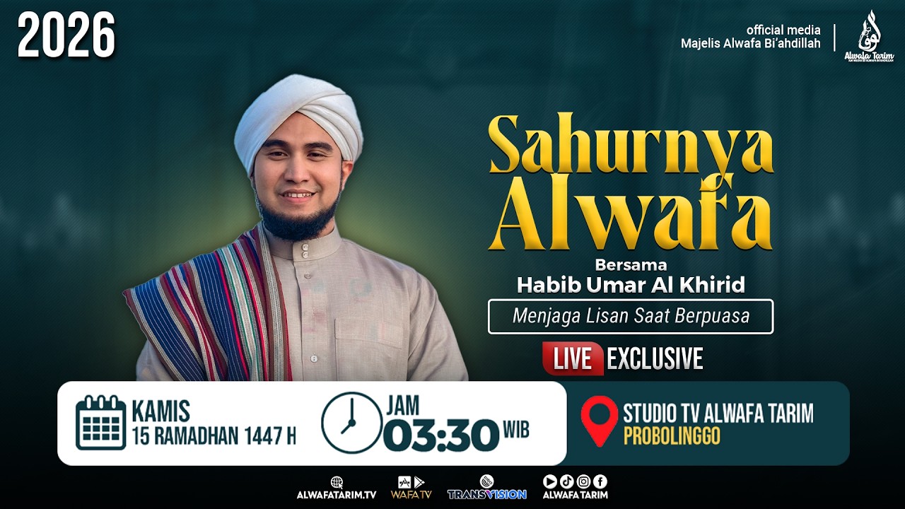 🔴LIVE | SAHURNYA ALWAFA 