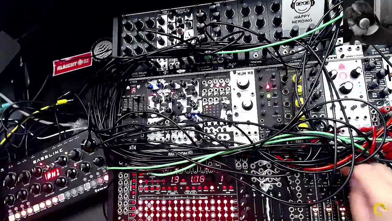 #Jamuary2021 Day 4 part 2 - Session #026 Obscure Machines Modular Techno From Maui