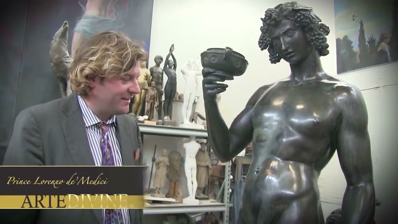 Michelangelos Bacchus presented by Arte Divine