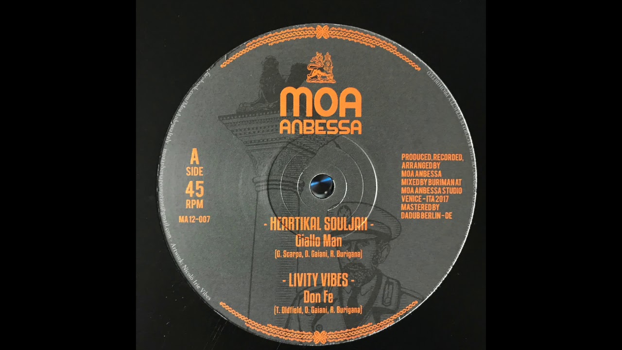 Livity Vibes - Don Fe (T.Oldfield, D.Gaiani, R.Burigana) - Moa Anbessa MA12-007