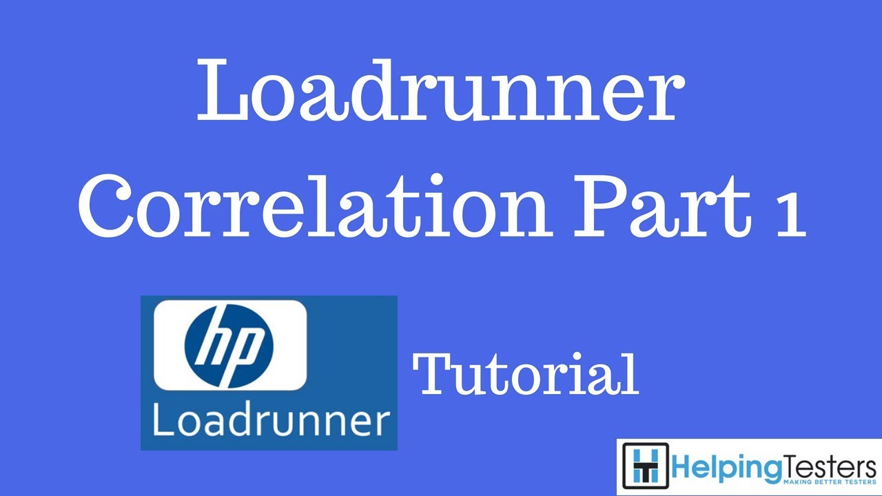 Корреляция Loadrunner, часть 1 — Учебное пособие по Loadrunner 17