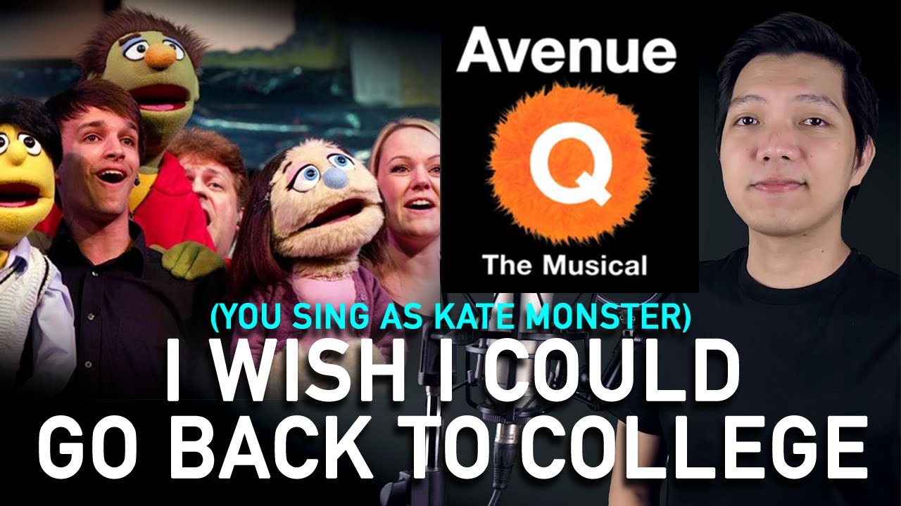I Wish I Could Go Back To College (Princeton/Nicky Part Only - Karaoke) - Avenue Q