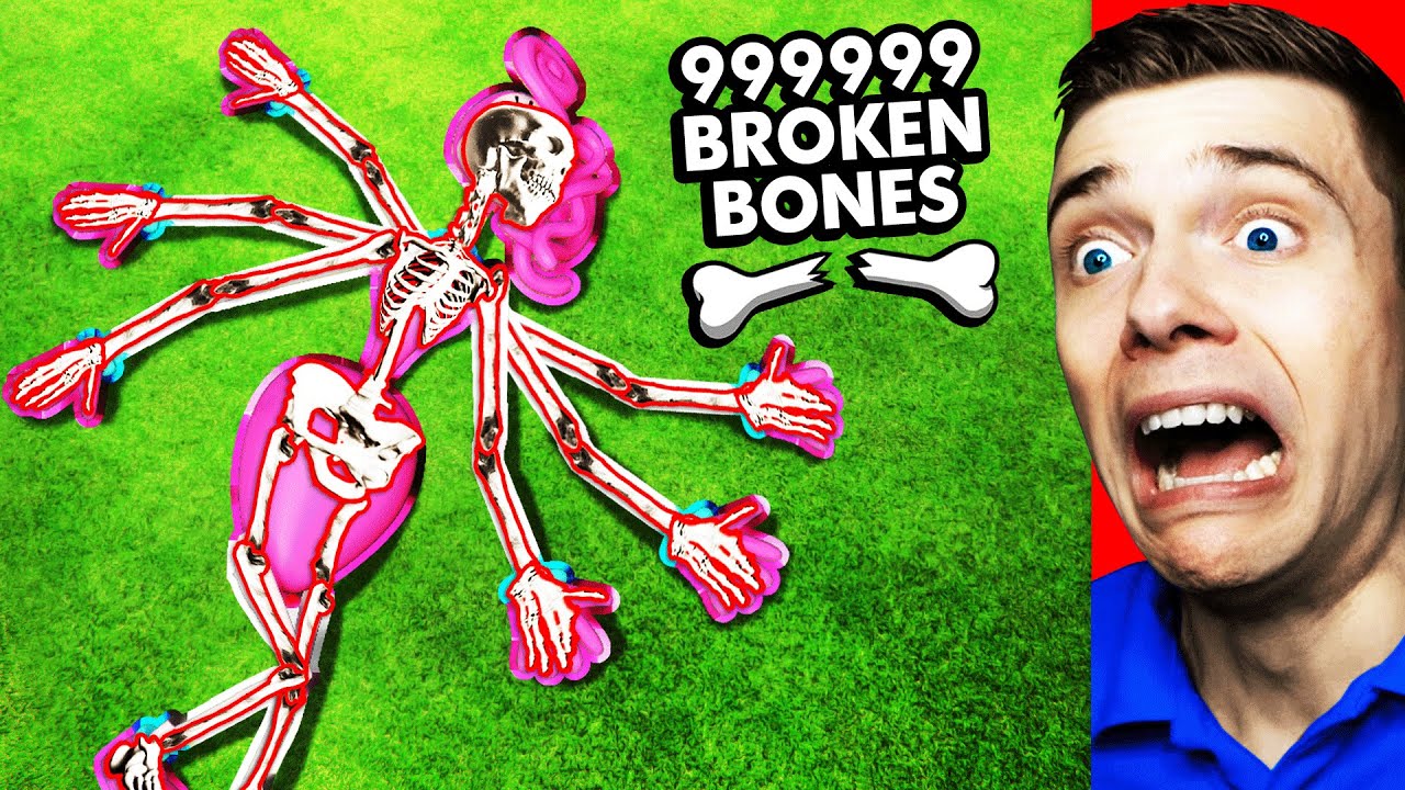 Breaking EVERY BONE As MOMMY LONG LEGS In GTA 5