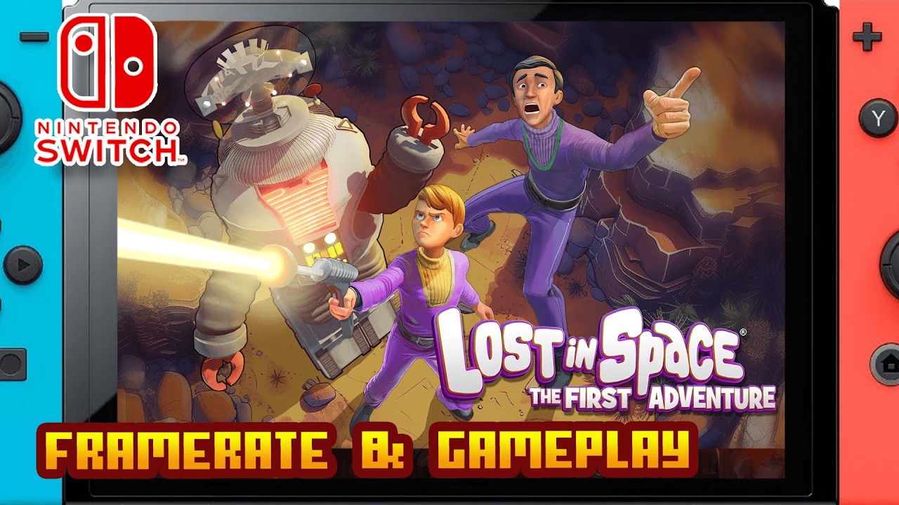 Lost In Space - The First Adventure - (Nintendo Switch 1) - Framerate & Gameplay - 4K