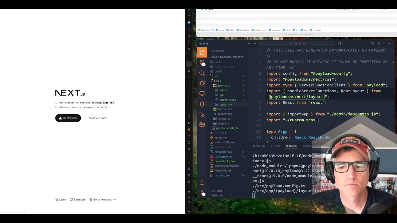 Add Payload to an Existing NextJS App. First 100 Video Series (Video 20)
