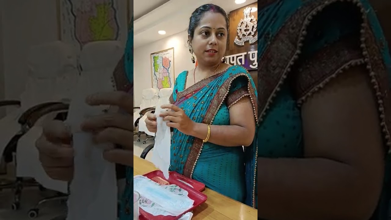 Tiens airiz sanitary napkin demo by Dolly chhavi  sharma  ....7291099085