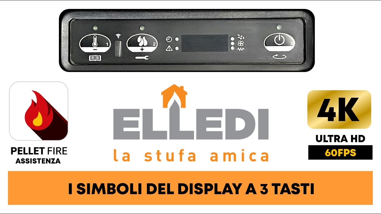 [TUTORIAL 2024] i simboli del display a 3 tasti di ELLEDI