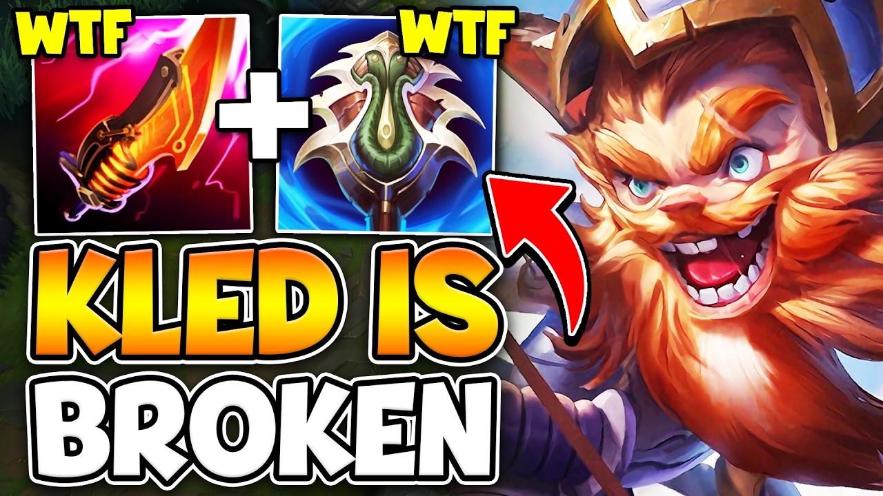 Why Kled is literally breaking top lane right now... for the first time ever