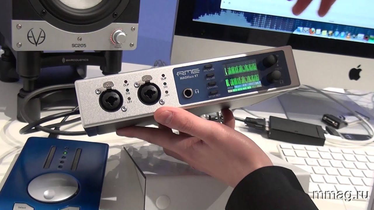 mmag.ru: RME MADIface XT @ Musikmesse 2013
