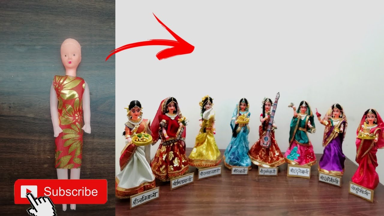 How to make ashtasakhi for janmastmi. [jamashtami special craft]