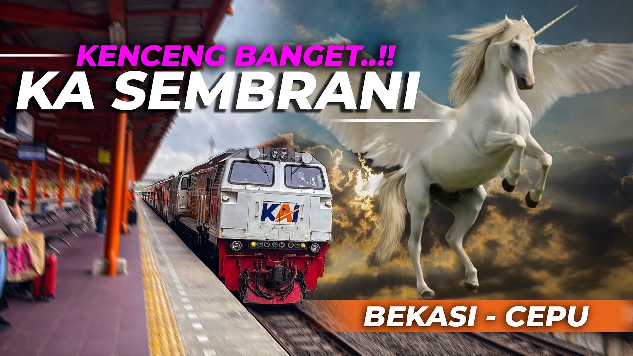 Berapa Tarifnya Kereta Paling Cepat Nomor 2 Jalur Utara - KA SEMBRANI Bekasi ke Cepu