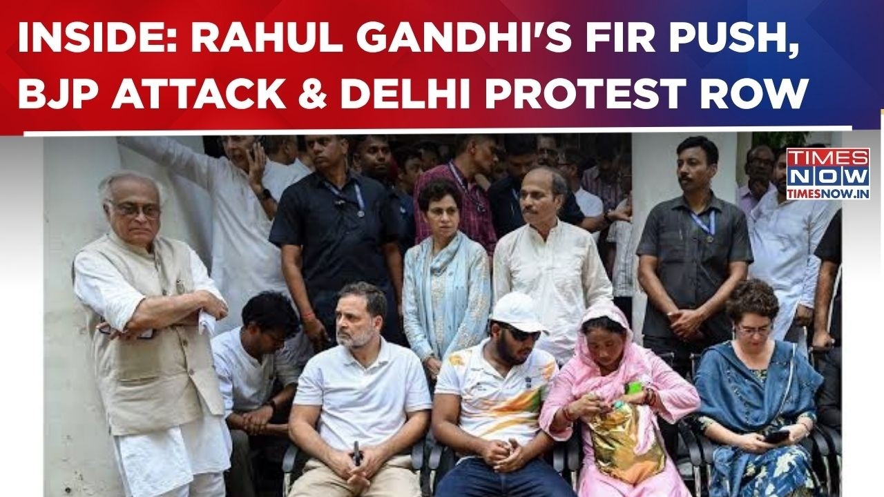 INSIDE: Rahul Gandhi's FIR Push For Pellet Injury, BJP Attack & Delhi Protest Panel Face-Off | WATCH