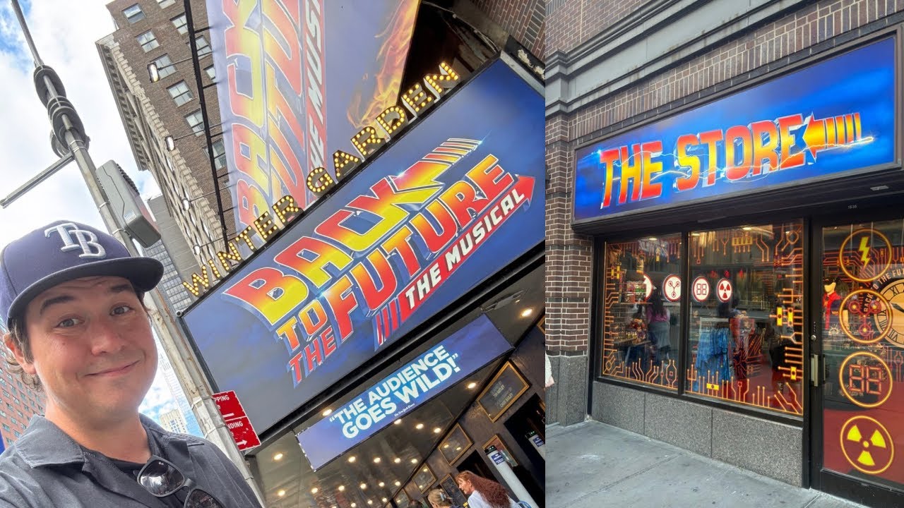 My First Time Seeing A Play On Broadway In New York - Back To The Future The Musical Full Experience