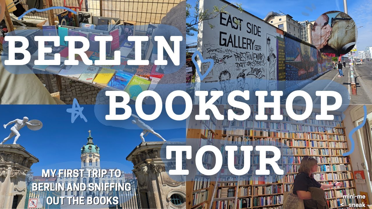Экскурсия по книжным магазинам Берлина, Германия! 🏙️ Мой первый визит, включающий магазины новых ...