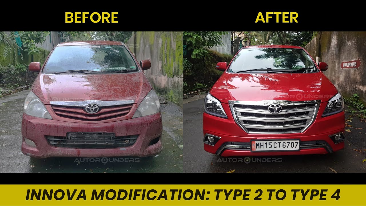 Innova Modified to Type 4 | Must watch modification by Autorounders