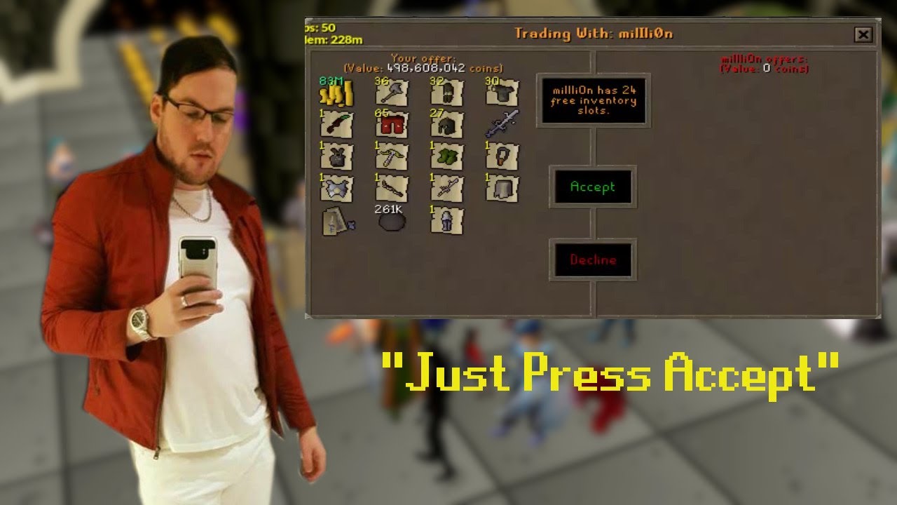 История крупнейшего мошенника Runescape