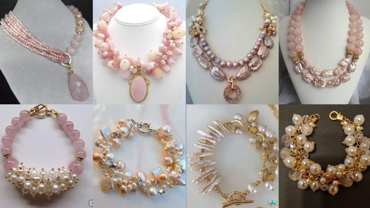 Blush-Toned Luxury 😍&mdash; The Most Elegant Peach Freshwater Pearl Jewelry