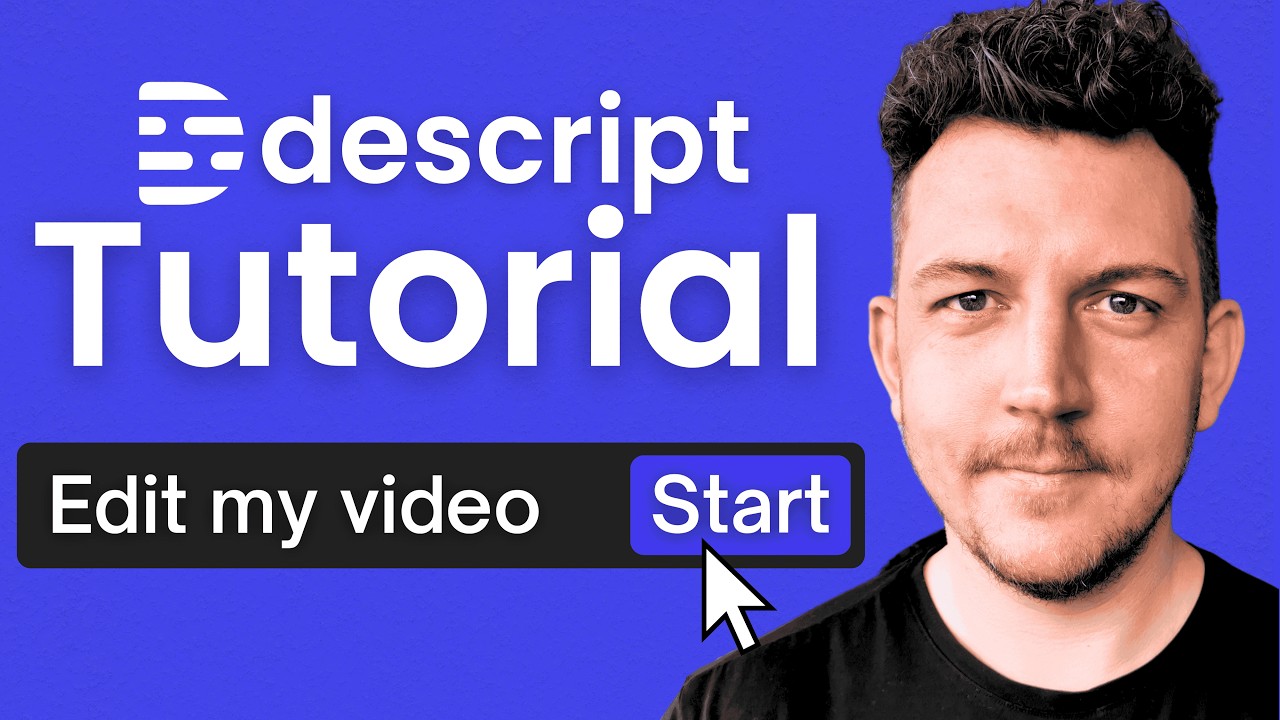 Descript Tutorial 2026: BEST AI Video Editor (You Just Type!)