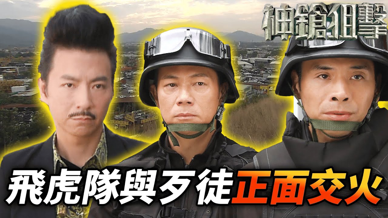 飛虎隊與歹徒正面火拼！所幸最終無人傷亡！｜神槍狙擊｜張兆輝｜謝天華｜周海媚｜徐子珊｜岑麗香｜李國麟｜陳煒｜港劇精華