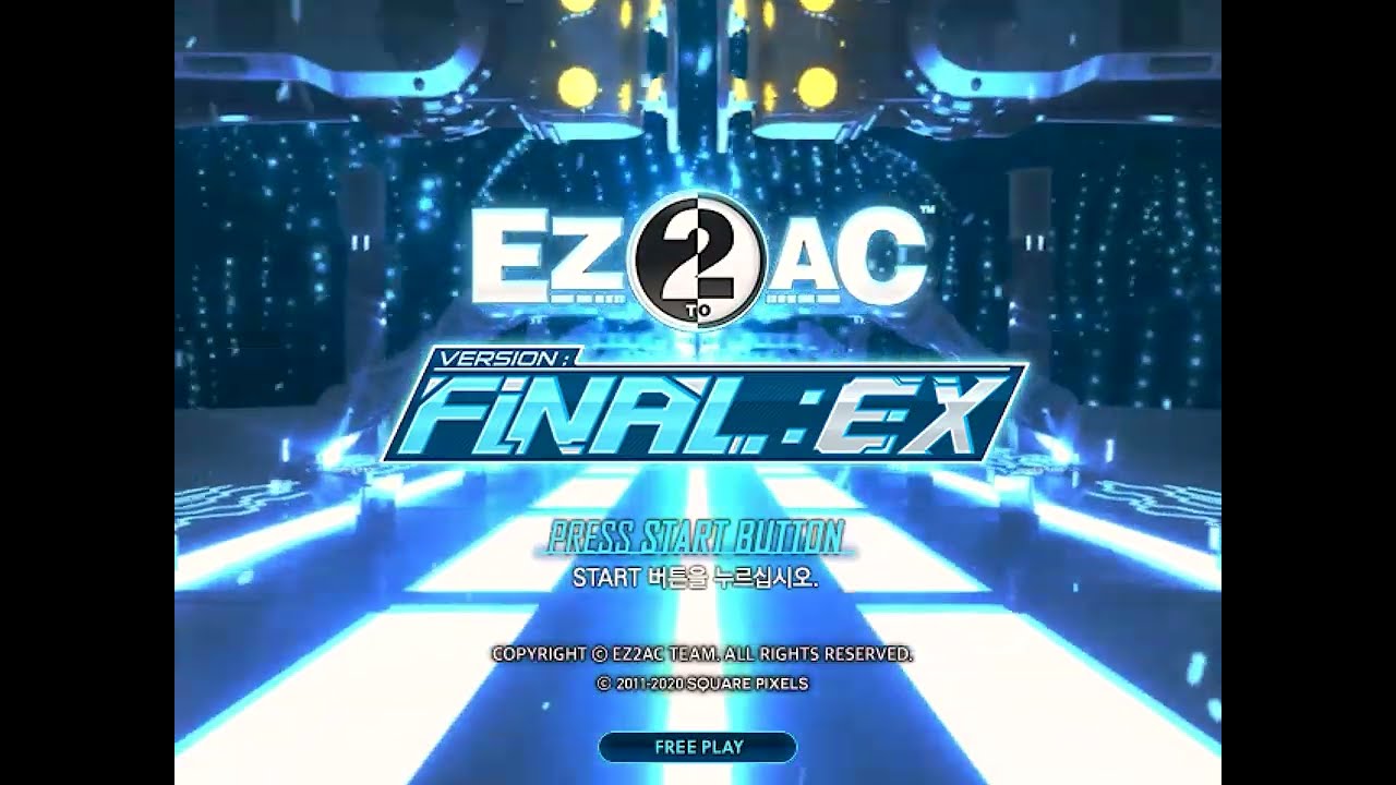 [EZ2AC : FINAL EX] Title Screen & All Theme (Ver 1.50) [2X Upscale]