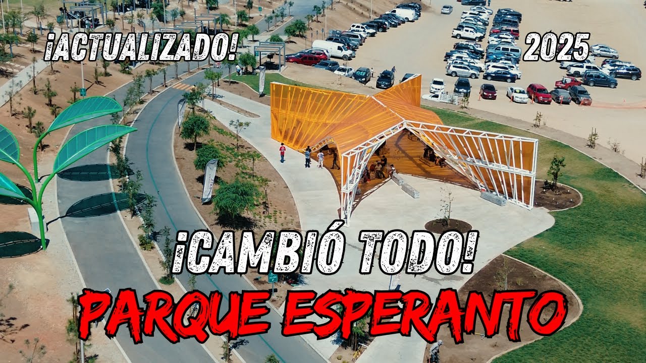 Así ha cambiado el Parque Esperanto en 2025 🌳🚍