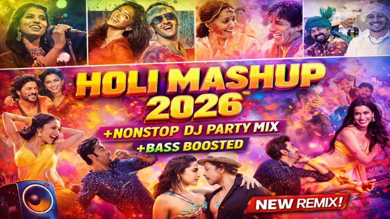 Holi Special Remix 2026 💥 | Bollywood Holi Songs Mashup | DJ Dance Mix Holi Hai Bura na Maano Khelo