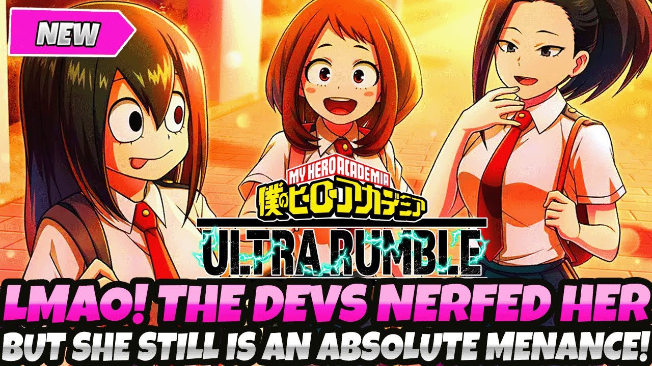 LMAOOO! THE DEVS NERFED MOMO BUT IT COULDN'T STOP HER! SHE STILL IS A MENANCE! (My Hero Ultra Rumble