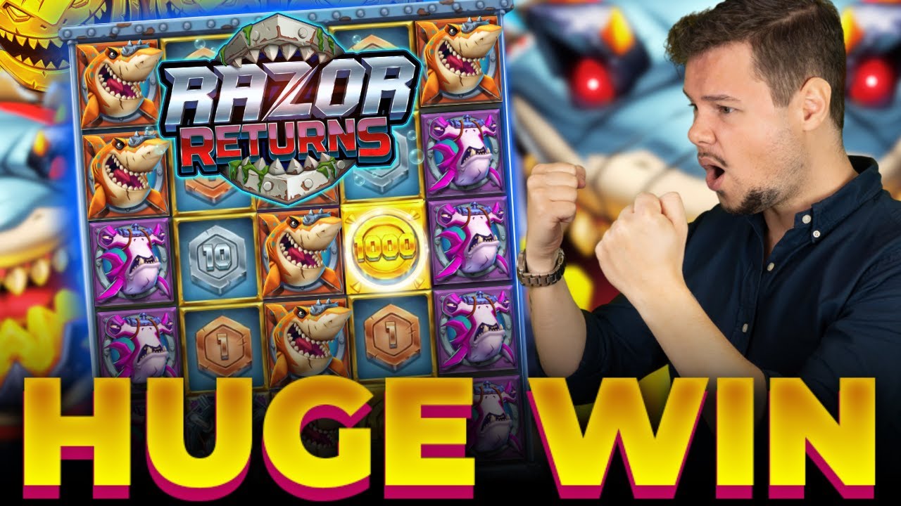 STREAMER DID WIN INSANE ON RAZOR RETURNS (GOLD COIN) 🦈🔥