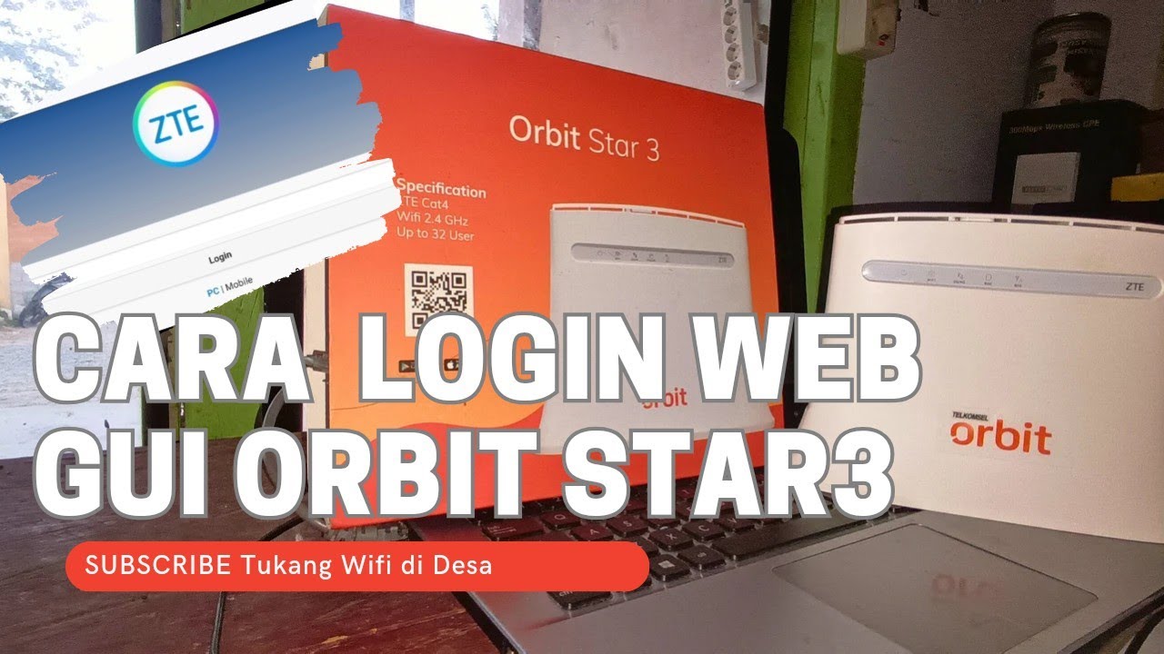 Solusi orbit star 3 tidak bisa login di web GUI (web broser) cuma pakai hp