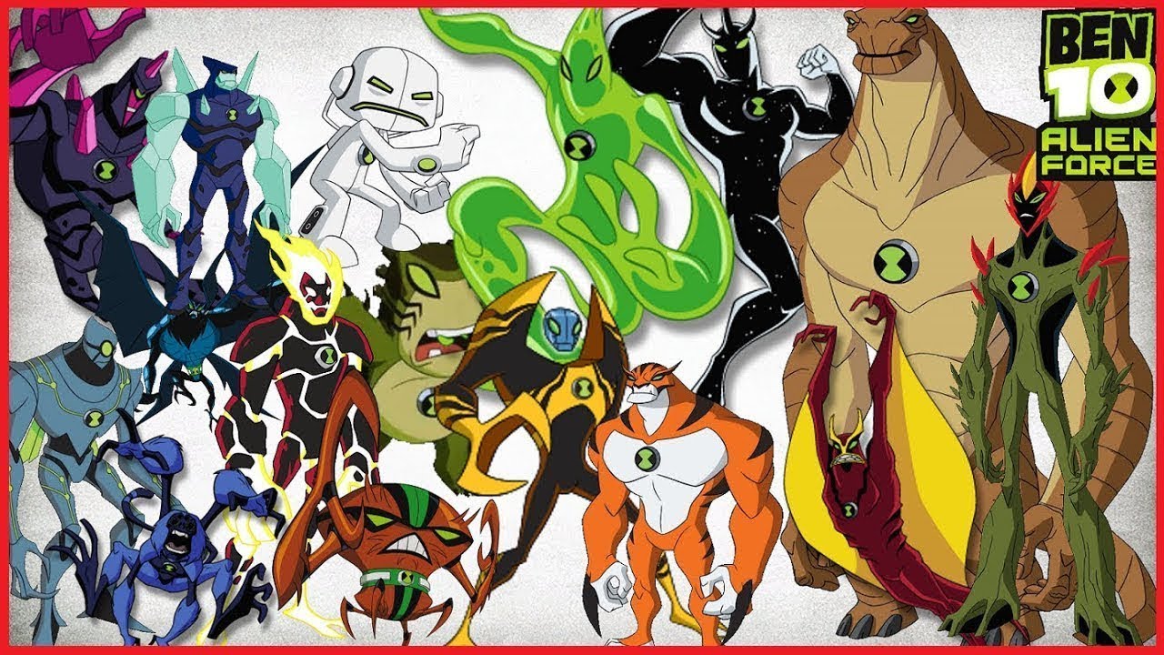 Ben 10 Alien Force: All Aliens' First Appearances