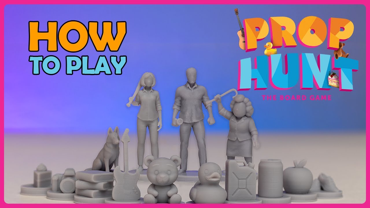 Prop Hunt The Board Game - How To Play
