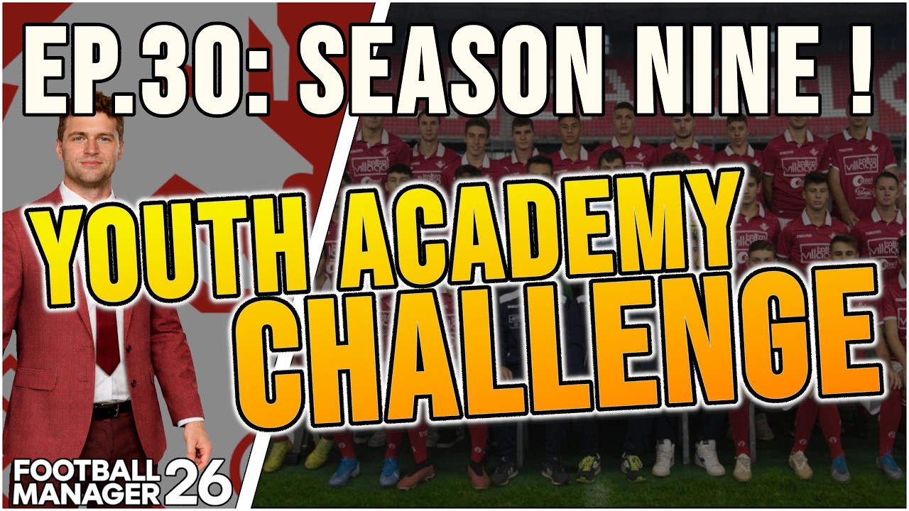 NEW YOUNGSTERS JOIN THE FIRST TEAM ! | PIACENZA YOUTH ACADEMY CHALLENGE | FM26 | SEASON 9